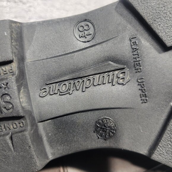 Blundstone Tasmania 001711 Men's Size 8.5 Brown Leather Pull on Chelsea Boots - Picture 9 of 10